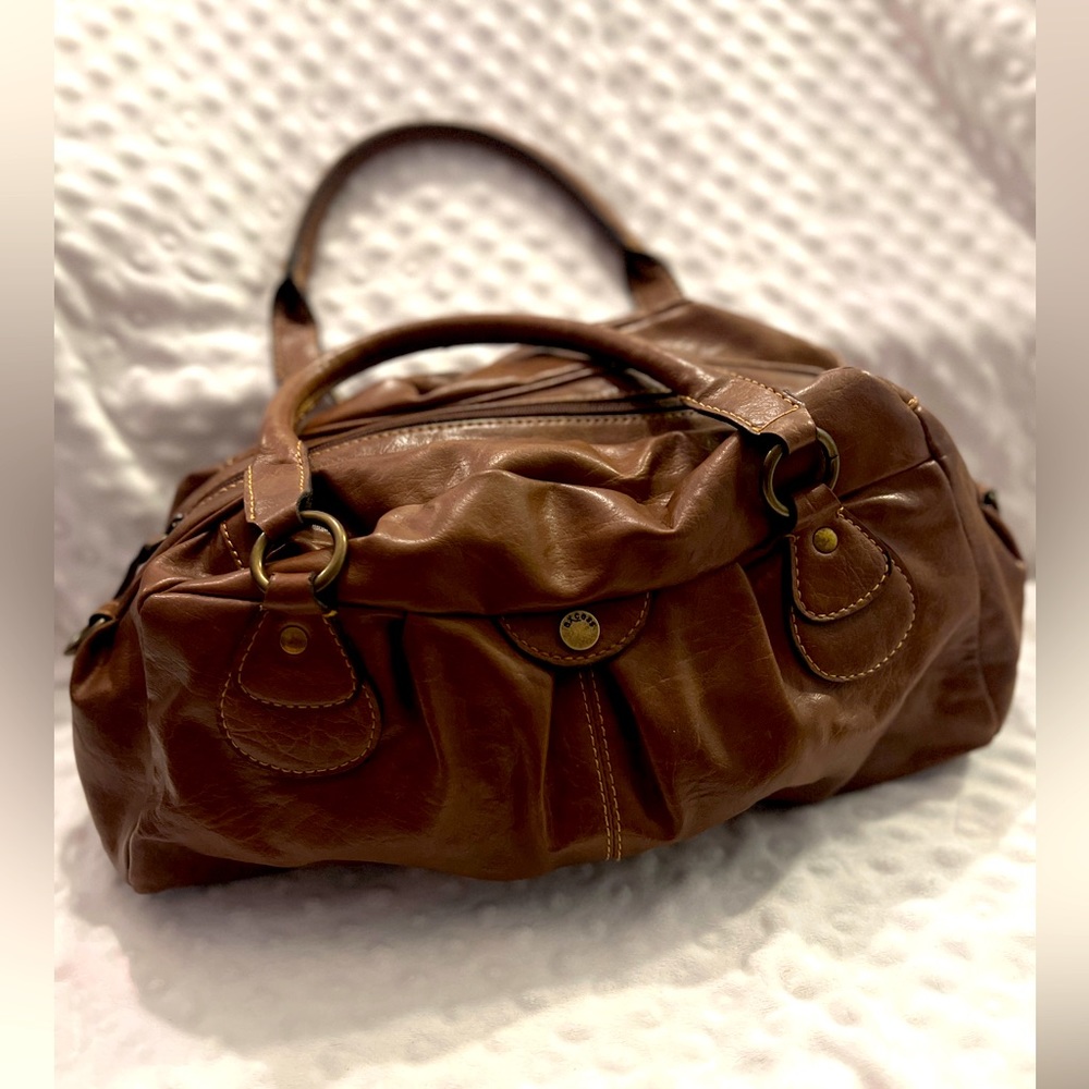 GUC- Axcess By Liz Claiborne Brown Shoulder Bag